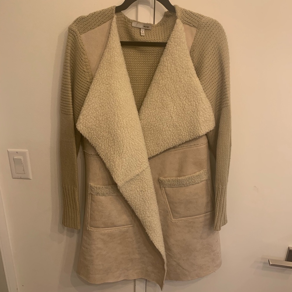 WD•NY XL Sweater coat